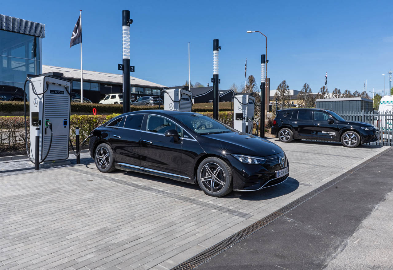 Mercedes-Benz bliver ladeoperatør i Danmark